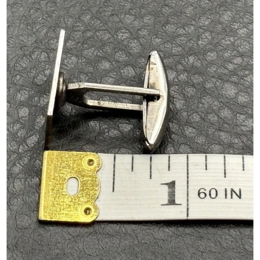 Vintage Art Deco 925 Sterling Silver Ornate Cufflinks